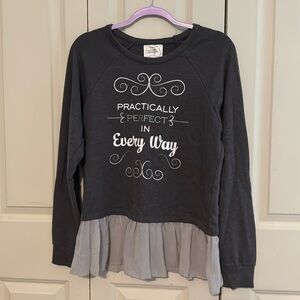 NWT Disney Boutique Women’s Practically Perfect in Every Way Top size large